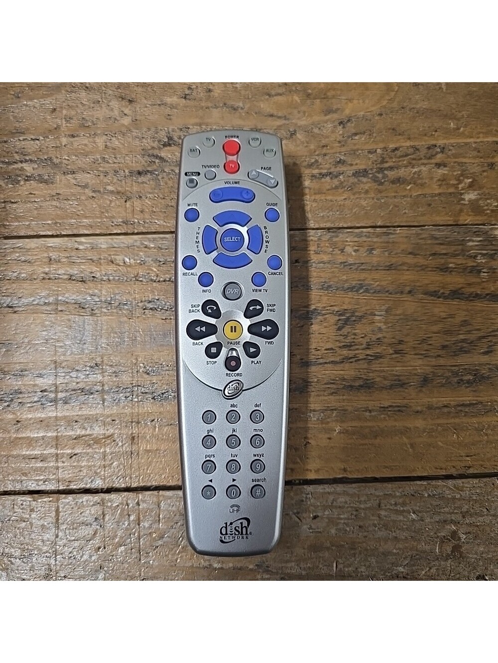 Genuine DISH Network 105880 UHF Satellite TV Remote Control OEM - FCC ID DKNAMTX